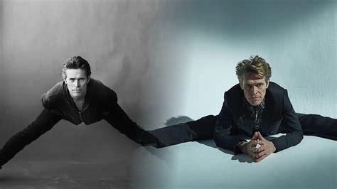 willem dafoe photoshoot|willem dafoe split pose.